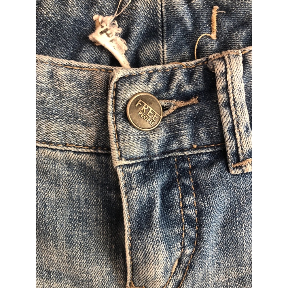 Free People Distressed Jeans - Picture 3 of 4